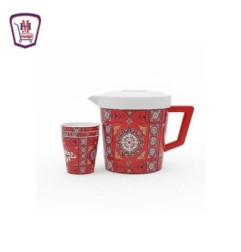 دورق بلاستيك بيور خيامى 2 لتر + 3 كوب | من موسى | هايبر موسى