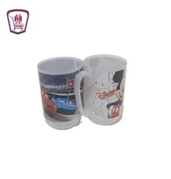 لمسه طقم مج هابى 400 مللى 2×1 مطبوع