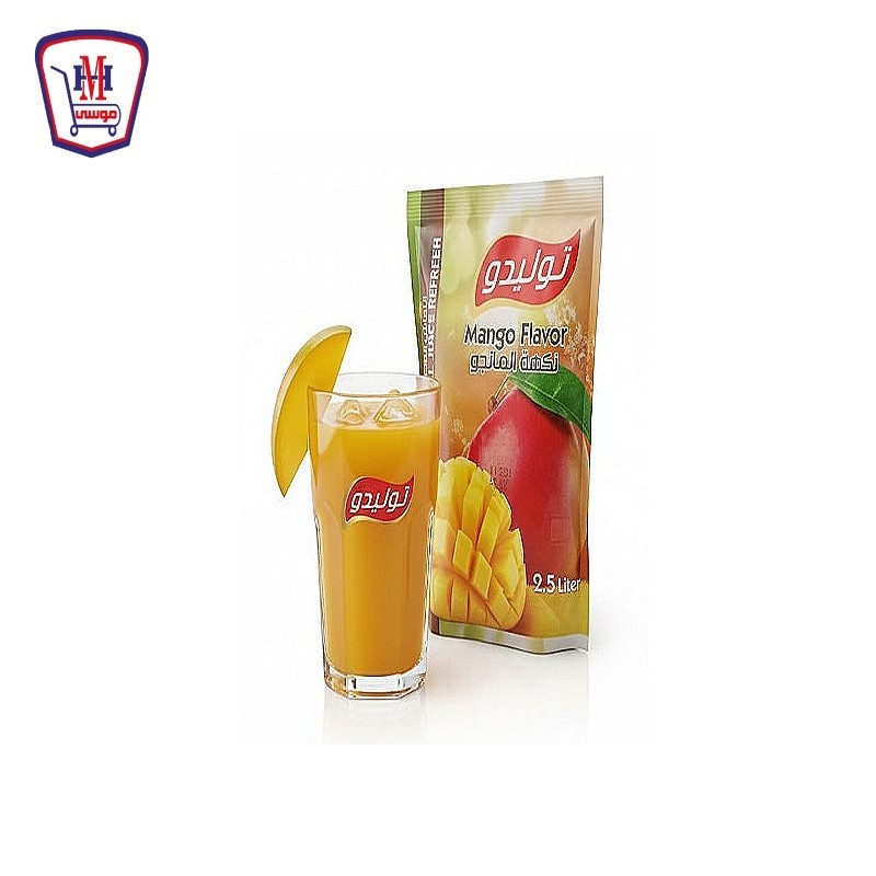 توليدو عصير بودره مانجو 250 جرام