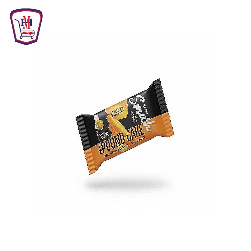 كيمتزو سماش مينى باوند كيك بالبرتقال 40 جرام وغنيه بالزبده 1 باكو