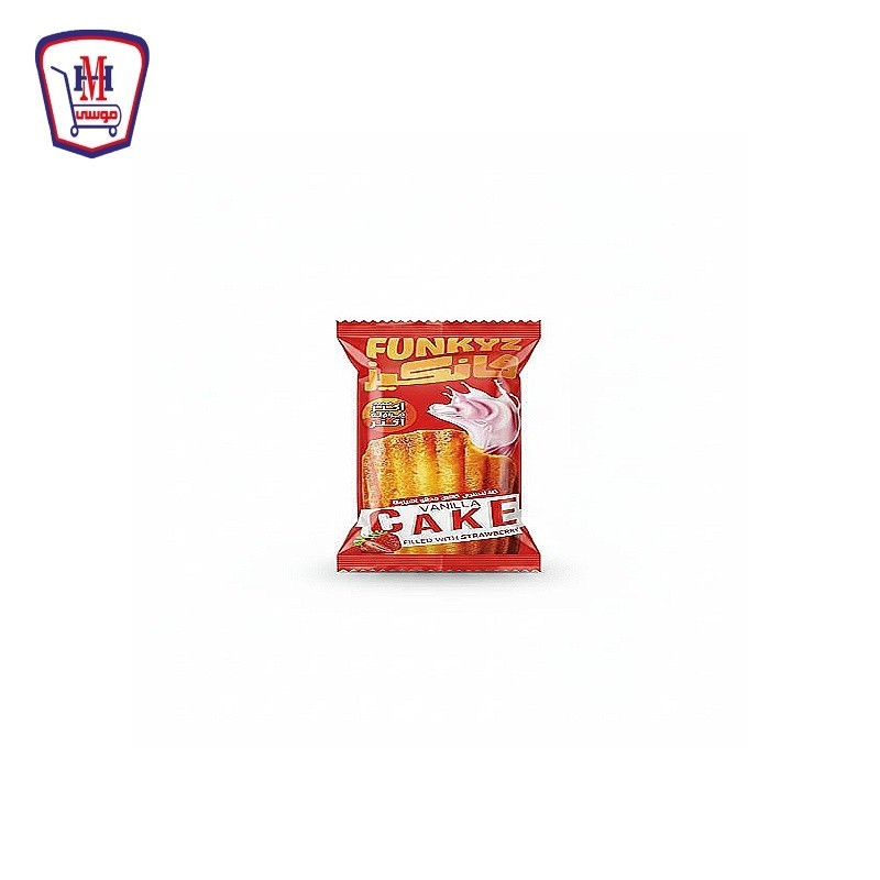 فانكيز كيك فراوله 45 جرام قطعه