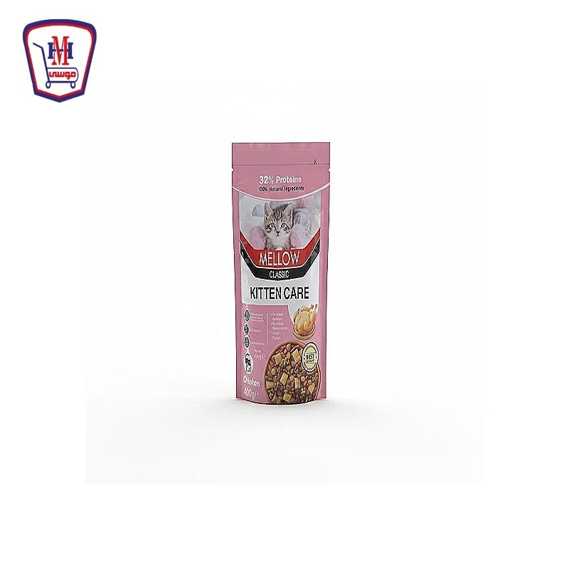 ميللو اكل قطط دراى فود بالدجاج كيتين 400 جرام