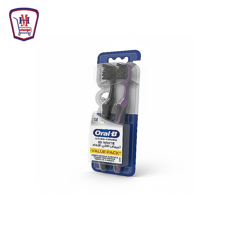 اورال بى فرشاه اسنان فحم عنايه مبيضه سوفت 2 قطعه عرض