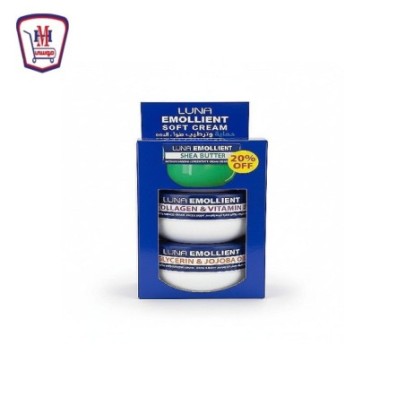 لونا ايمولينت كريم ترطيب عرض 3 قطع خصم 20 %