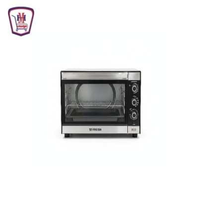 فريش فرن كهرباء كامل ايكو لون اسود 48 لتر