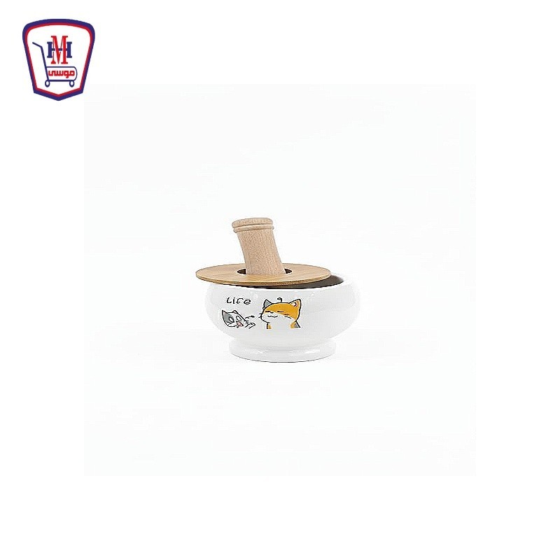 هون بورسلين اشكال ديزنى غطاء خشب