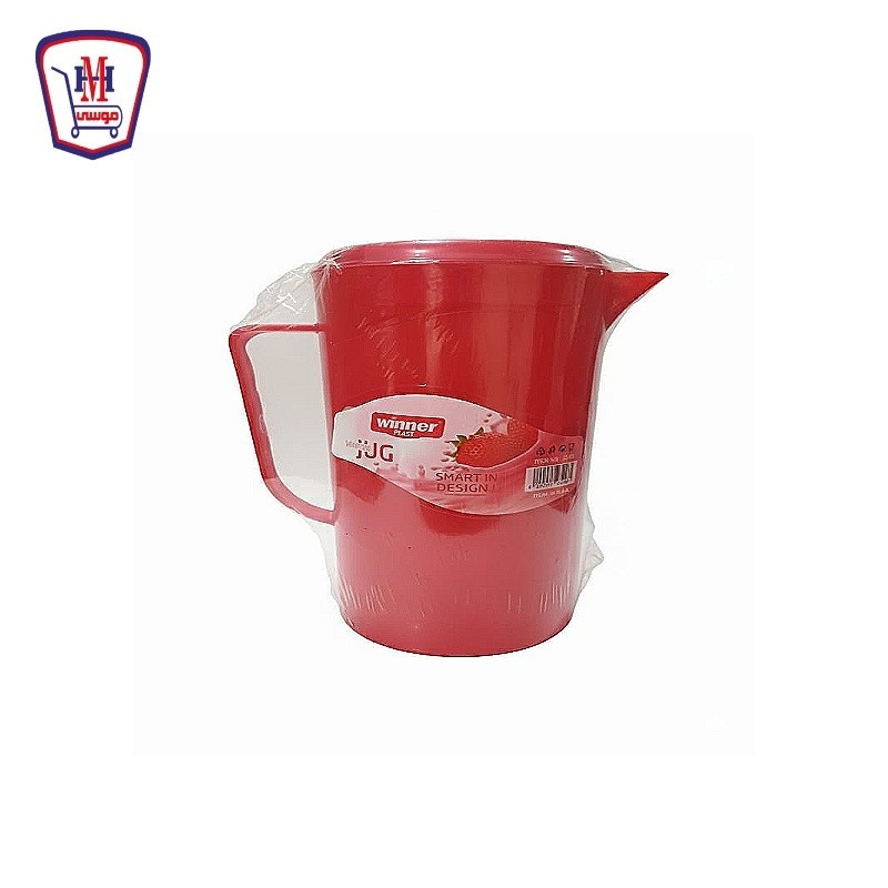 وينر دورق امواج شفاف + 2 كوب