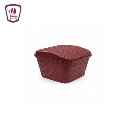 كرم بلاست باسكت قمامه كاترى غطاء مروحه 6.2 لتر