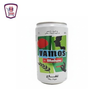 فاموس مشروب شعير كانز تفاح بالقرفه 300 مللى