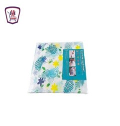 مفرش ثلاجه وارفف سيلكون مشجر 4 قطع