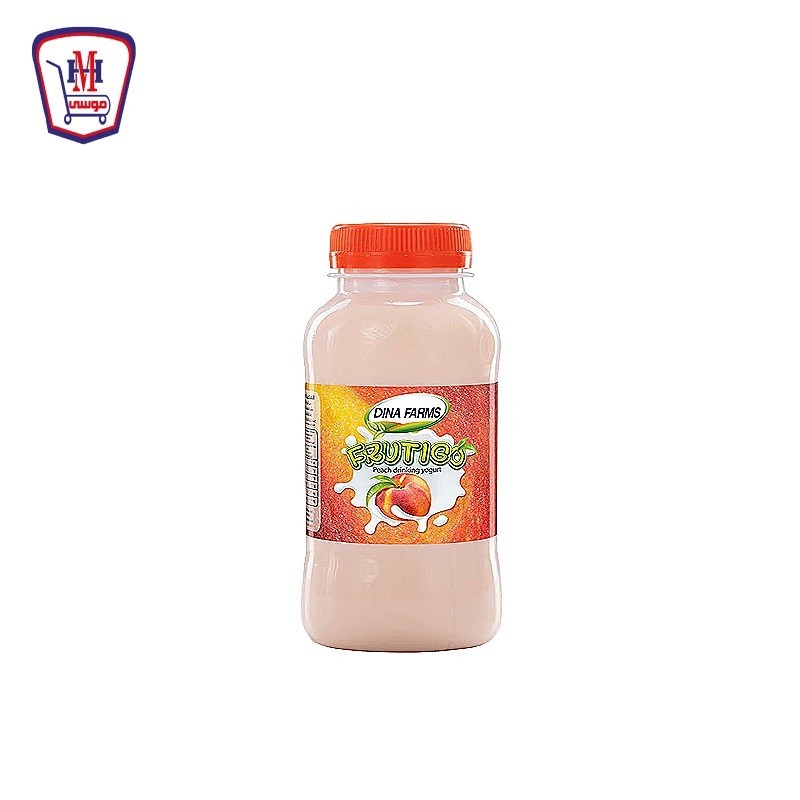 مزارع دينا حليب رايب بالخوخ 250 مللى