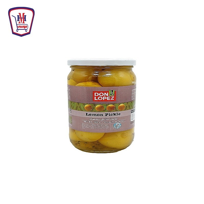 دون لوبيز ليمون مخلل معصفر برطمان 720 جرام