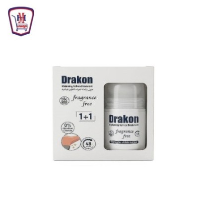 دراكون رول اون 50 مللى فراجرانس فرى 1 + 1 هديه