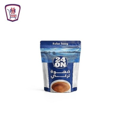 تونتى فور اون قهوه تركى ساده وسط 200 جرام