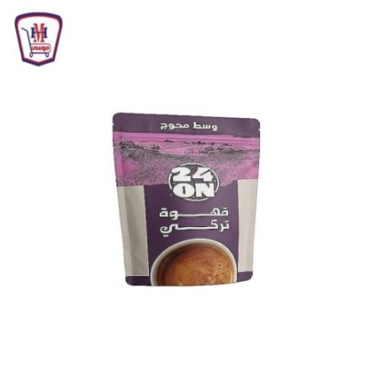 تونتى فور اون قهوه تركى محوج وسط 200 جرام