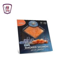 المصريه سلمون مدخن مجمد 200 جرام