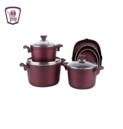 الحرمين طقم حلل تيفال 9 قطع SIMLON