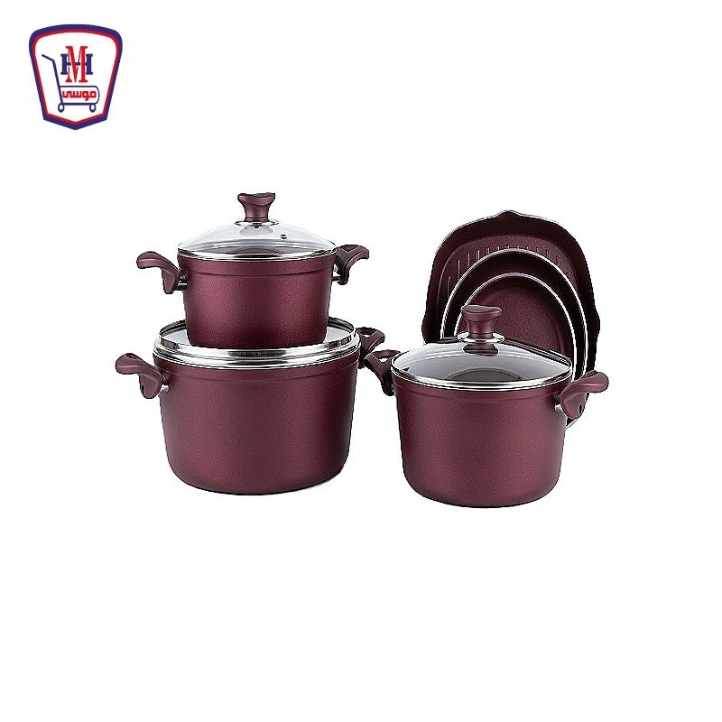 الحرمين طقم حلل تيفال 9 قطع SIMLON