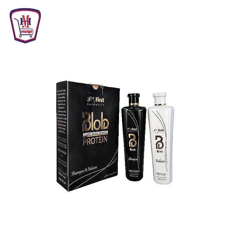 بلوب بروتين شامبو + بلسم 600 مللى