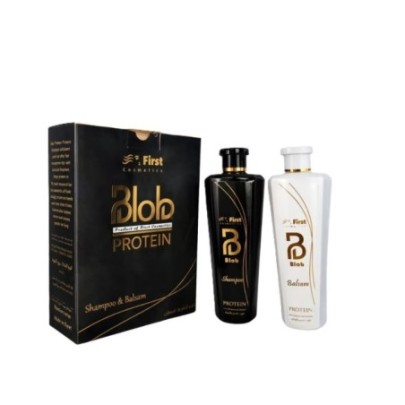 بلوب بروتين شامبو + بلسم 600 مللى