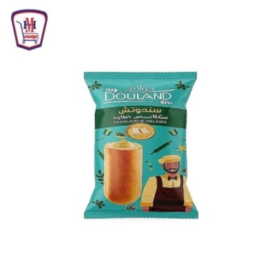 دولاند ساندوتش كريمى سكلانس حلاوه قطعه واحده