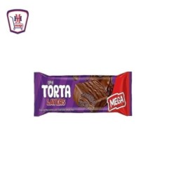 تورتا لايرز ميجا كيك كاكاو محشو بالشيكولاته ومغطى بالشيكولاه قطعه