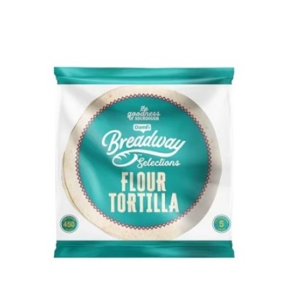 بريد واى خبز تورتيلا نخاله القمح كبير 450 جرام