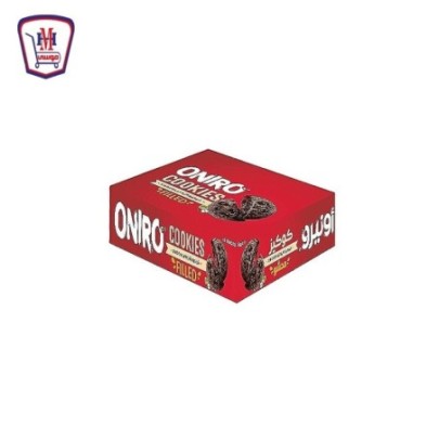 اونيرو كوكيز بسكويت شيكولاته محشو 2 قطعه علبه × 12 باكو