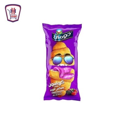 دومتى كرواسون محشو بميكس التوت قطعه واحده