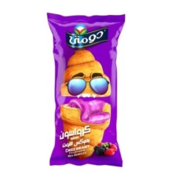 دومتى كرواسون محشو بميكس التوت قطعه واحده