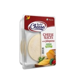 تشيزا شرائح جبن مطبوخ كامل الدسم هالابينو بريميوم 150 جرام