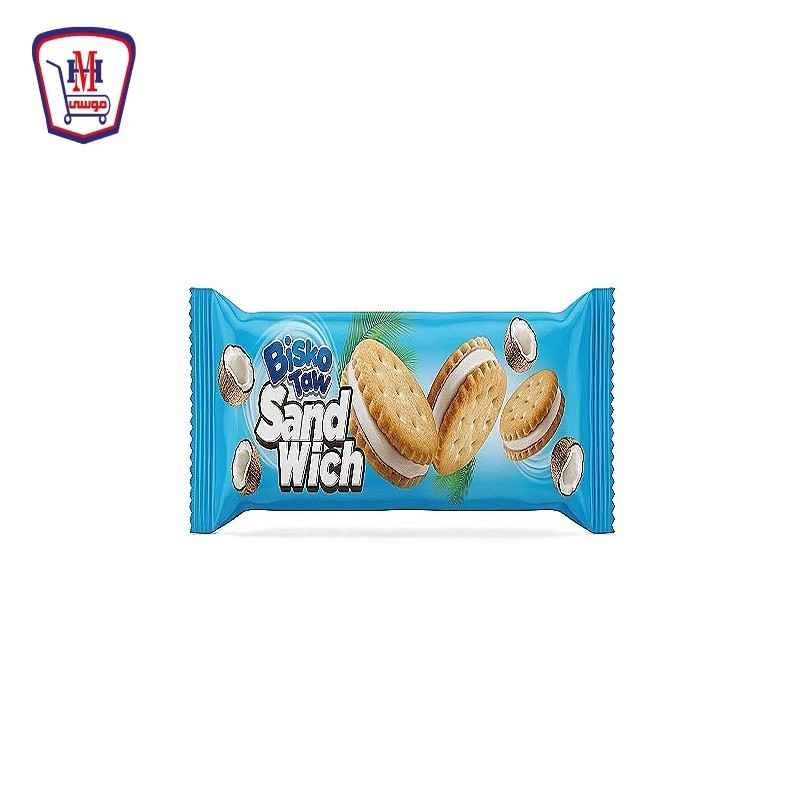 بسكوتاو بسكويت محشو جوز هند  باكو