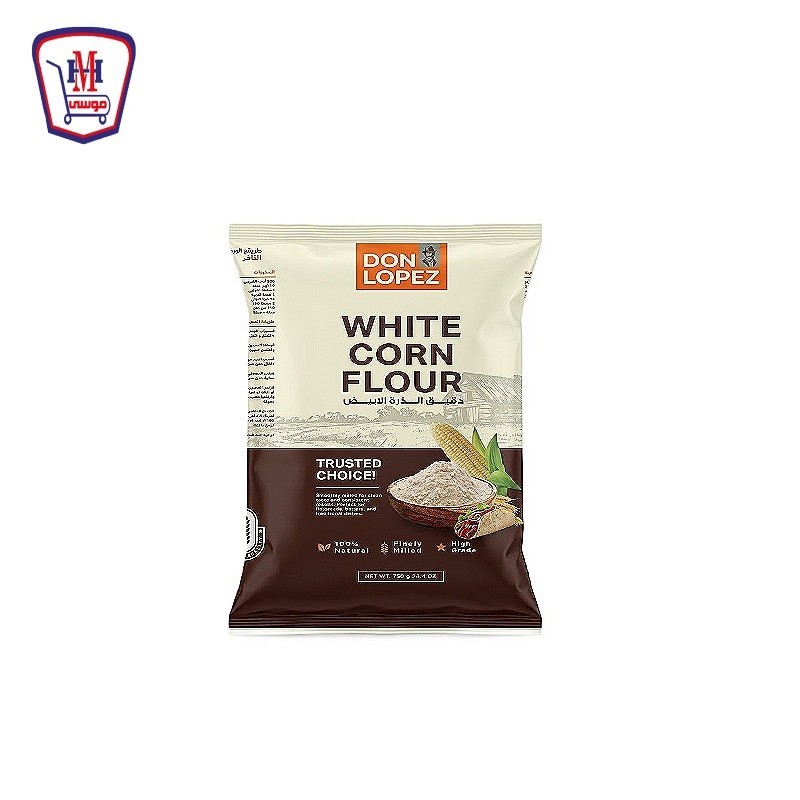 دون لوبيز دقيق الذره الابيض 750 جرام