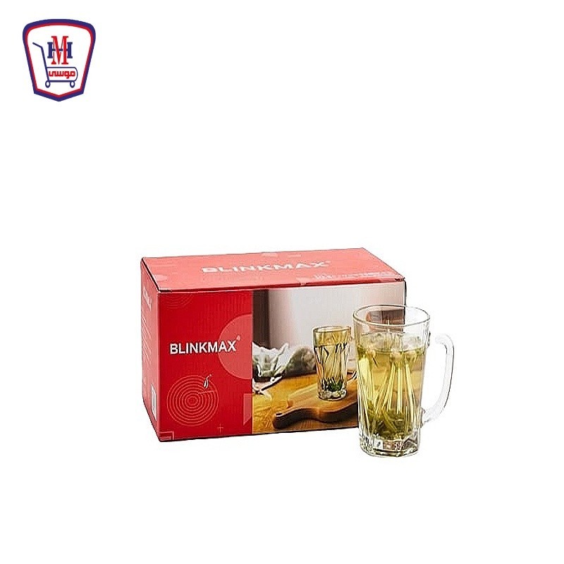 بلانك ماكس طقم مج شاى زجاج 6 قطع KTZB 29-4