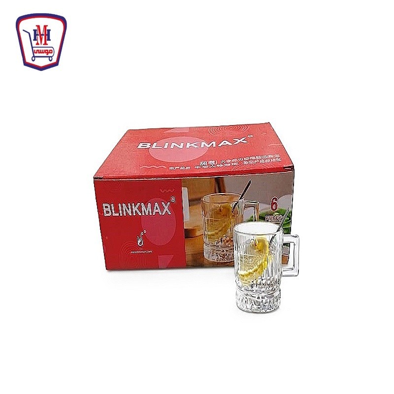 بلانك ماكس طقم مج زجاج 6 قطع KTZB 158