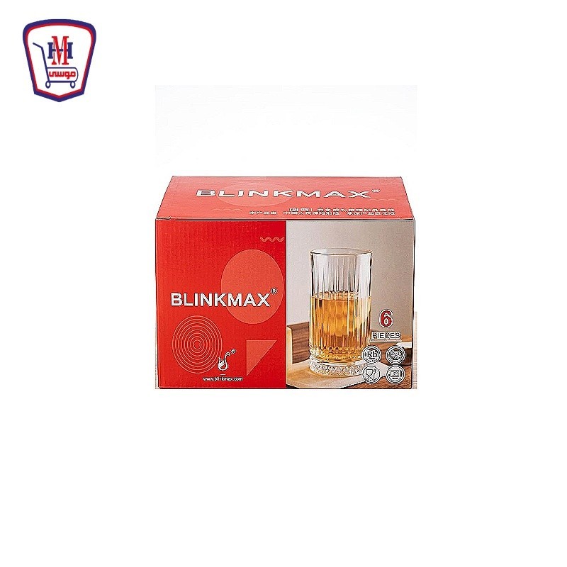 بلانك ماكس طقم شوب زجاج 6 قطع KTZB 6244