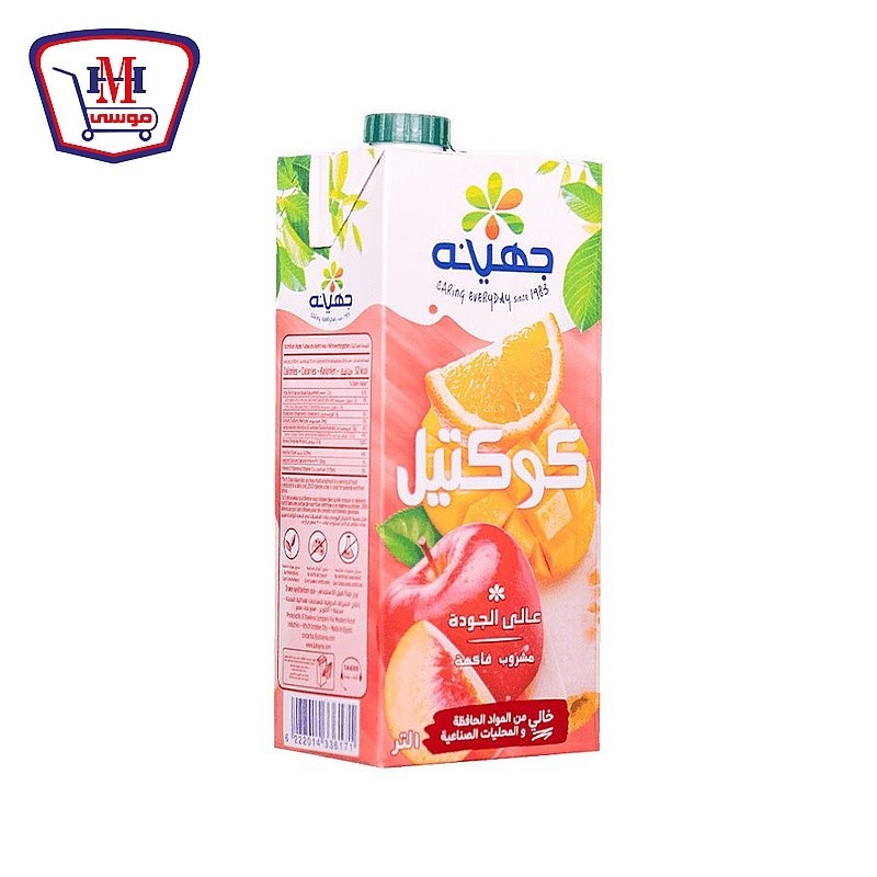 جهينه عصير بريميم كوكتيل 1 لتر