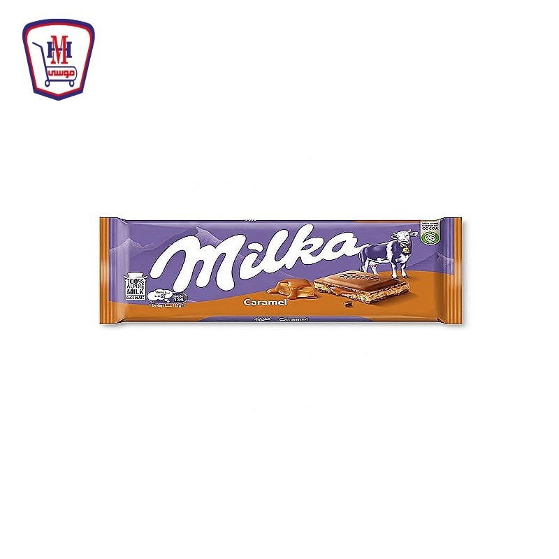 ميلكا شيكولاته كراميل 95 جرام