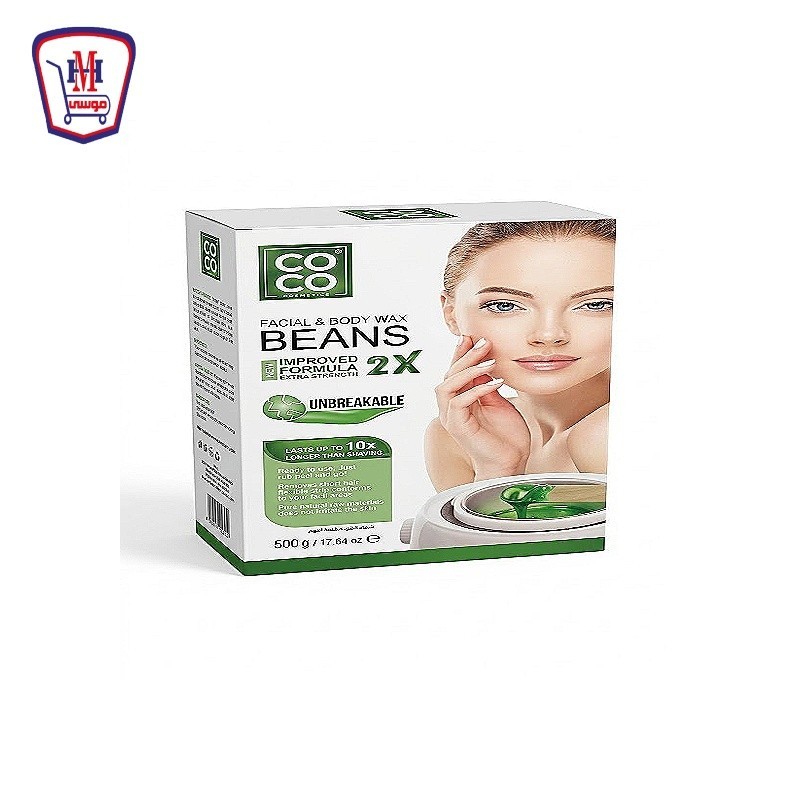 كوكو واكس مزيل للشعر خرز بالتفاح 500 مللى