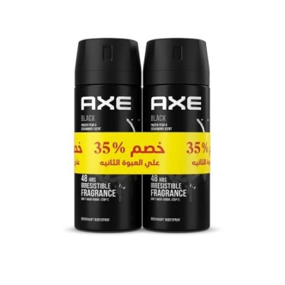 اكس اسبراى بلاك 150 مللى + اكس اسبراى خصم 35%