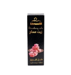 الاسكا زيت مساج قابل للتذوق فراوله كيك 125 مللى
