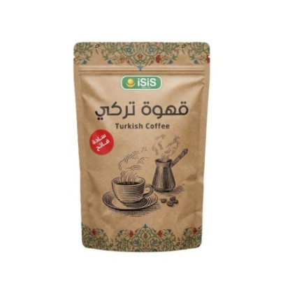 ايزيس قهوه تركى ساده فاتح 200 جرام