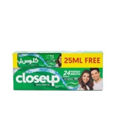 كلوز اب معجون اخضر 100 مللى + 25 مللى مجانا