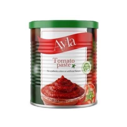 ايلا صلصه طماطم تركيز 28 - 30 % صفيح 800 جرام