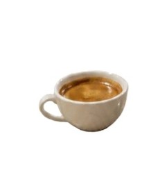 فنجان قهوه ابيض صغير