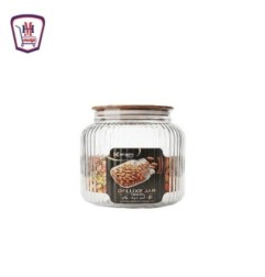 كرم بلاست برطمان ديلوكس غطاء خشبى 1100 مللى