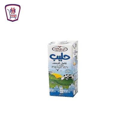 عبور لاند حليب كامل الدسم 1 لتر