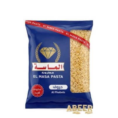 الماسه مكرونه حروف 400 جرام