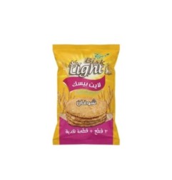 الشمعدان بسكويت لايت بيسك ساده بالقمح والشوفان | من الشمعدان | هايبر م
