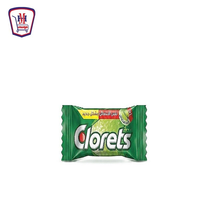 كلورتس لبان نعناع اصلى 28 جرام 2 قطعه